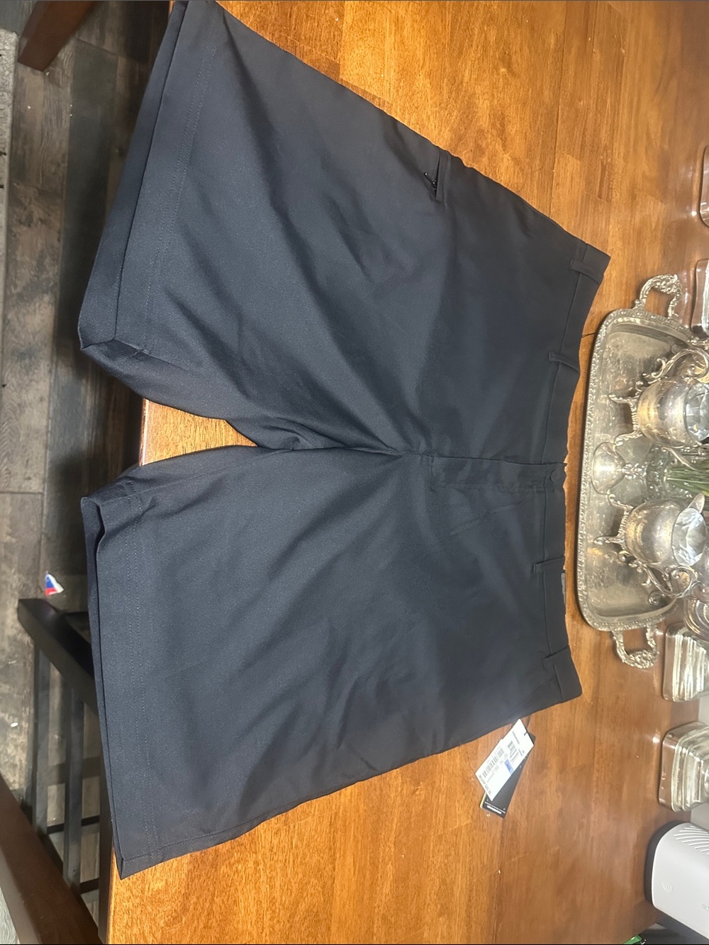 Callaway Men's Black Flat-Front Performance Golf Shorts